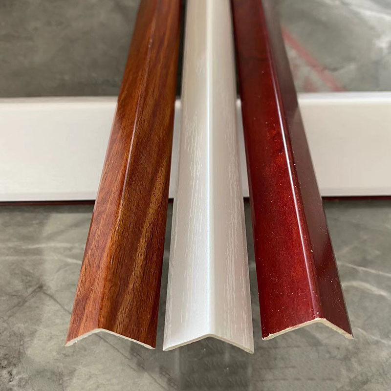 UV Coating Wearproof SPC Skirting Flooring Trim For Indoor Decoration