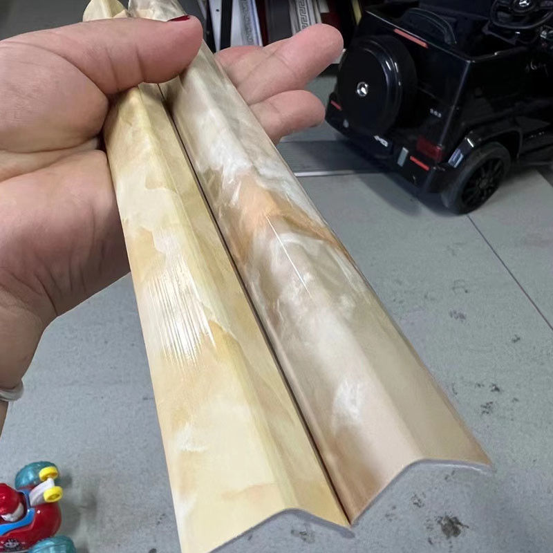 Flooring Accessory Decorative SPC Skirting Line Glue Installation
