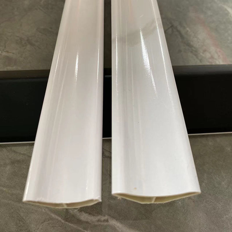 Villa Decorative Lines Laminate Flooring PVC Skirting Board 500g/M