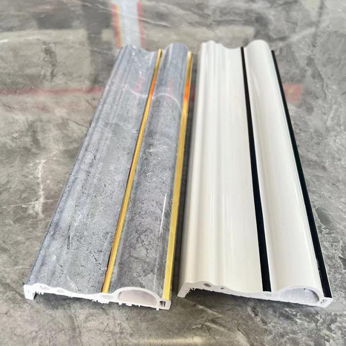 Anti Corrosion Plastic PVC Skirting Corners For Building